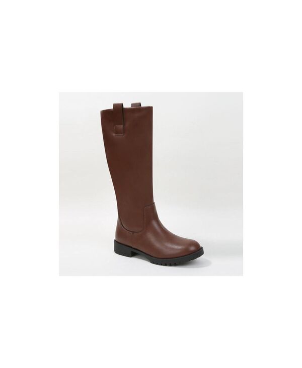 バーネス レディース シューズ ブーツ・レインブーツ BERNESS Titan Riding Boots Brown ブラウン