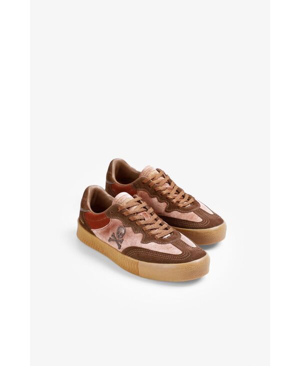 スカルパーズ レディース シューズ スニーカー Scalpers Womens Gale Sneakers Brown ブラウン