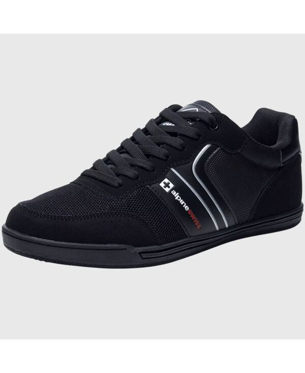 アルパインスイス メンズ シューズ スニーカー スエード レース Alpine Swiss Mens Liam Fashion Sneakersuede Trim Low Top Lace Up Te