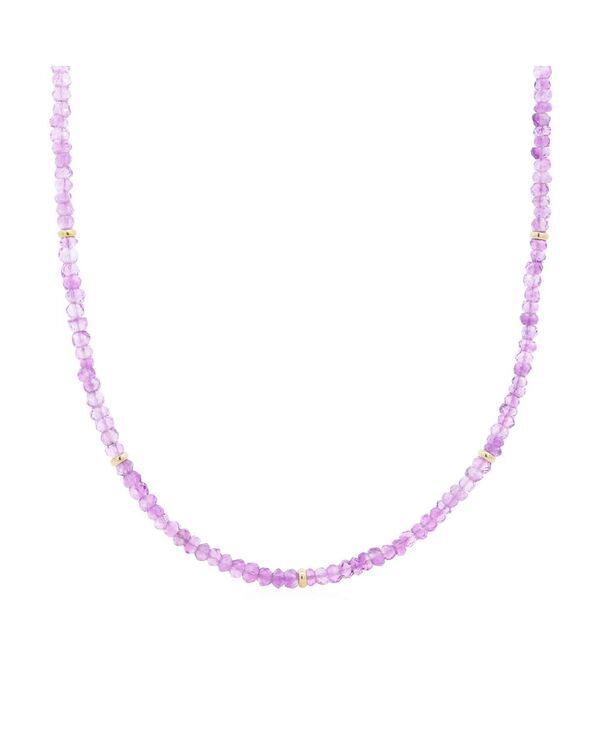 ザ・ラブリー レディース アクセサリー ネックレス・チョーカー・ペンダントトップ レース The Lovery Amethyst Bead Necklace Pink amethyst ピンク