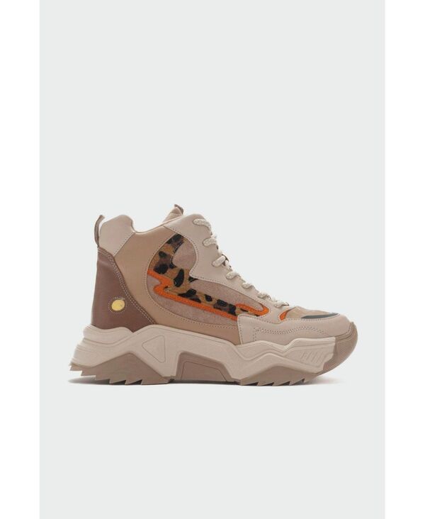プロローグシューズ レディース ブーツ・レインブーツ Prologue Shoes Olivia Sport Boot Women Beige faux leather ベージュ