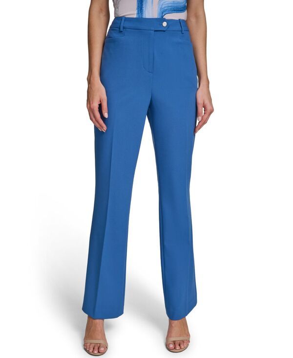 カルバンクライン レディース ボトムス カジュアルパンツ Calvin Klein Womens ModernFit Straight Pantstar Sapphire サファイア