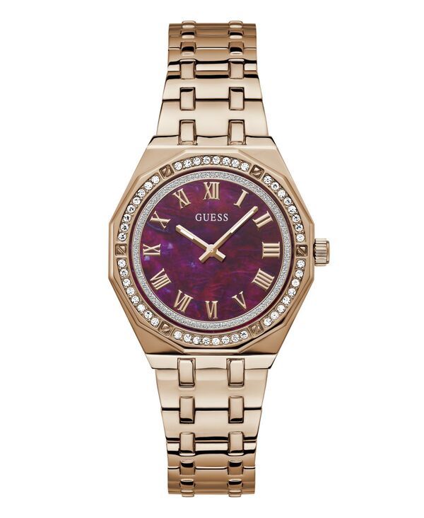 ゲス レディース アクセサリー 腕時計 Tシャツ GUESS Womens Analog Rose Gold Stainlessteel Watch 36mm Rose Gold ゴールド