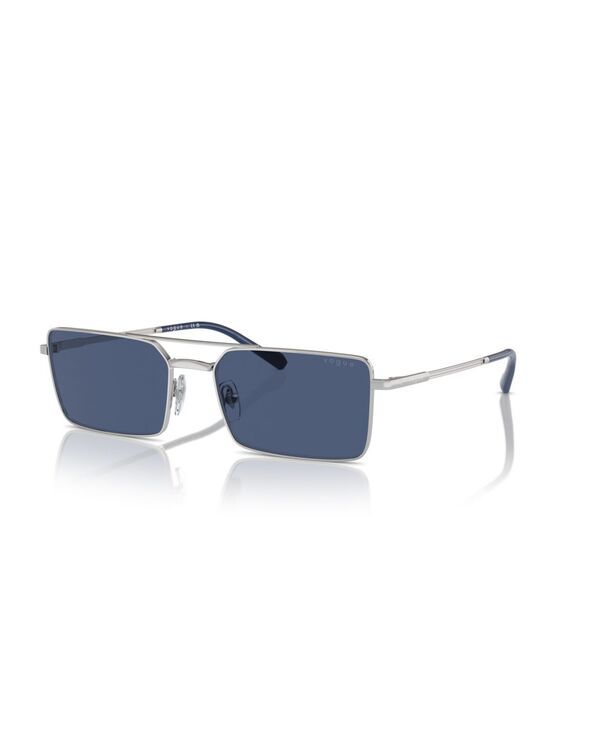 ヴォーグアイウェア メンズ アクセサリー サングラス・アイウェア Vogueyewear Mens Rectangle Sunglasses VO4309Silver シルバー