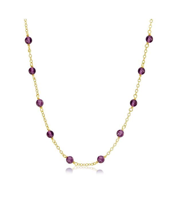 ザ・ラブリー レディース アクセサリー ネックレス・チョーカー・ペンダントトップ レース The Lovery Amethyst Bead Chainecklace Amethyst