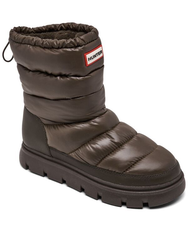 ハンター レディース シューズ ブーツ・レインブーツ Hunter Womens Maribelug Sole Insulated Waterproof Snow Booties from Finis