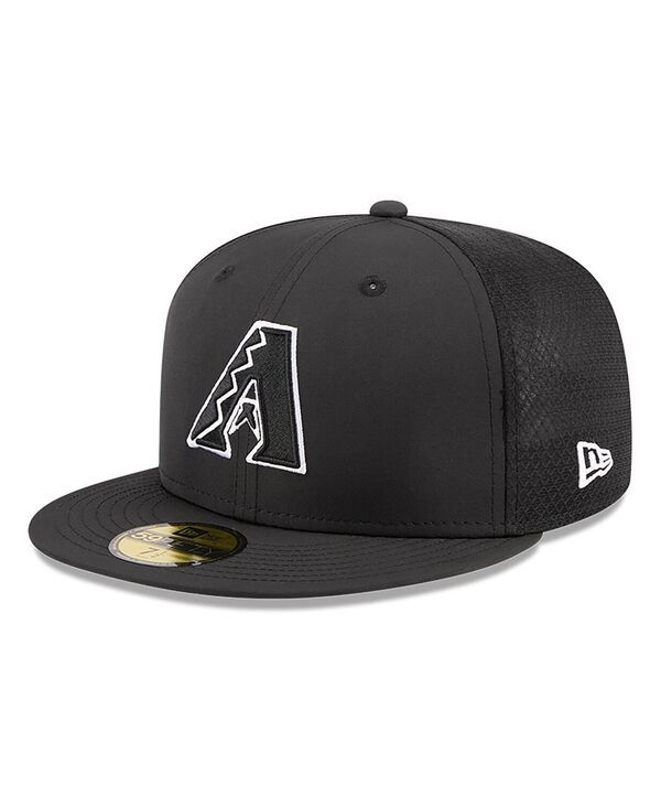 ニューエラ メンズ アクセサリー 帽子 New Era Mens Black Arizona Diamondbacks 2026 Batting Practice 59FIFTY Fitted Hat