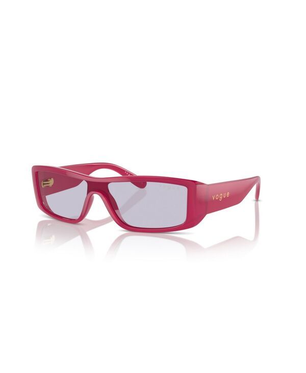ヴォーグアイウェア レディース アクセサリー サングラス・アイウェア Vogueyewear Womens Rectangle Sunglasses VO5442SM Opal Dark Rose