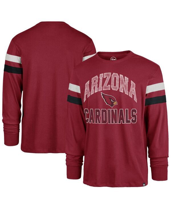 47 ブランド メンズ トップス Tシャツ 47 Brand Mens Cardinal Arizona Cardinals Irving Long Sleeve TShirt Cardinal