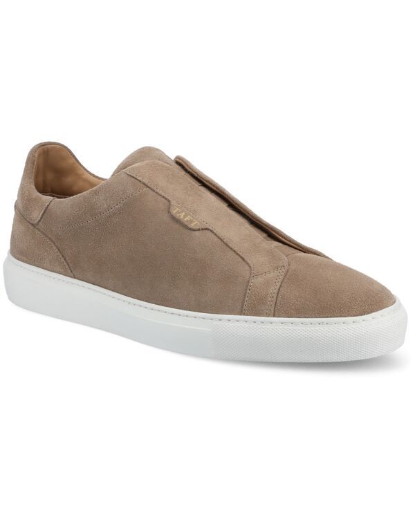 タフト メンズ シューズ スニーカー Taft Mens Jameslip On Sneakers Taupe Suede トープ