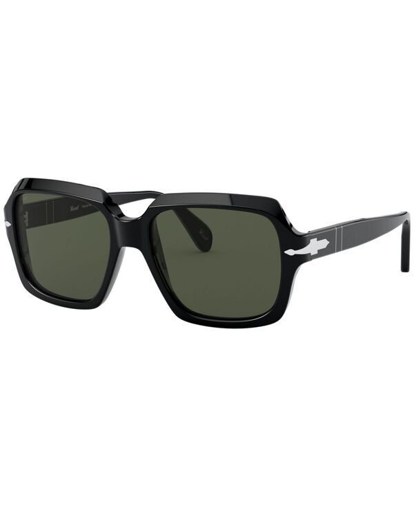 ペルソル レディース アクセサリー サングラス・アイウェア Persol Sunglasses 0PO0581S953154W BLACKGREEN ブラック