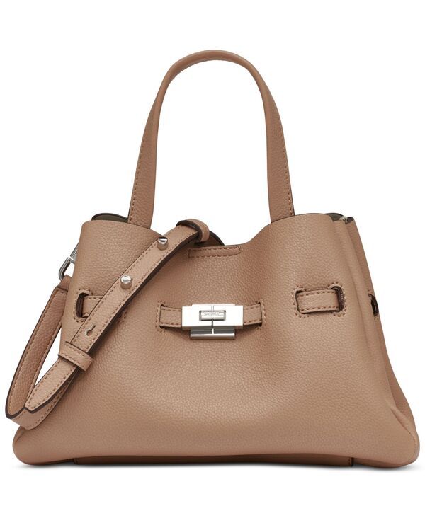 ダナ キャラン ニューヨーク レディース バッグ DKNY Bryar Small Crossbody Satchel Handbag Cappucino