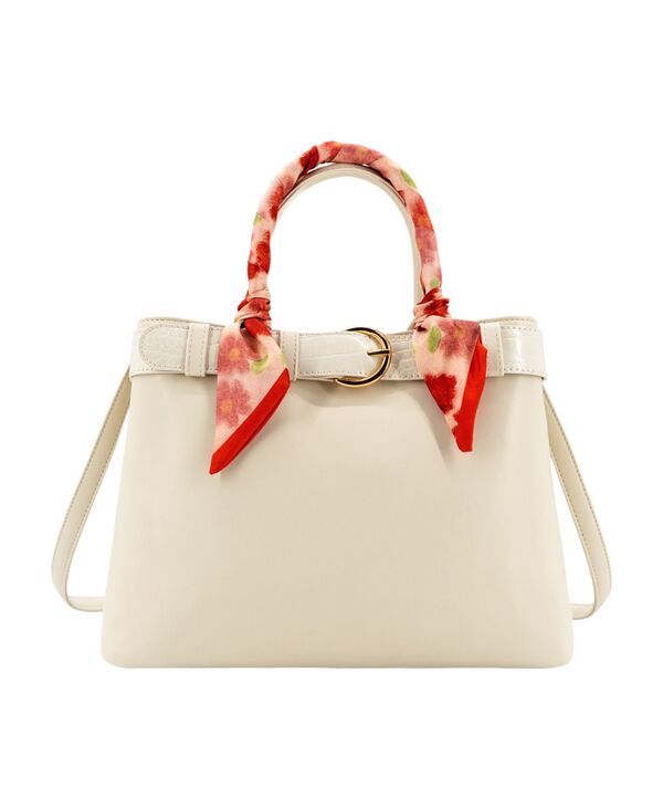 ライクドリームス レディース バッグ LIKE DREAMS Mila Medium Satchel Handbag White ホワイト