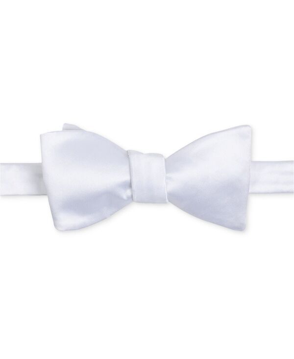コンストラクト メンズ アクセサリー ネクタイ サテン ConStruct Mensatin SelfTie Bow Tie White ホワイト