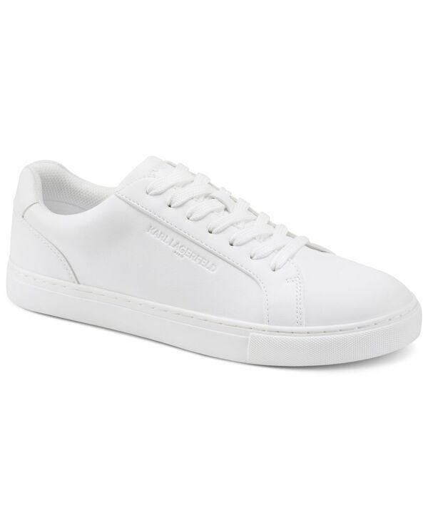 カール ラガーフェルド メンズ シューズ スニーカー ロゴ KARLAGERFELD PARIS Mens Avenix Low Profilembossed Logo Sneakers White 27,936円