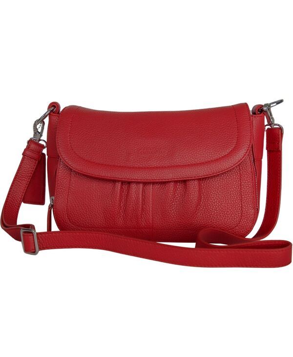 マンシーニ レディース バッグ ミニ Mancini Charlotte Mini Organizer Crossbody Bag Red レッド