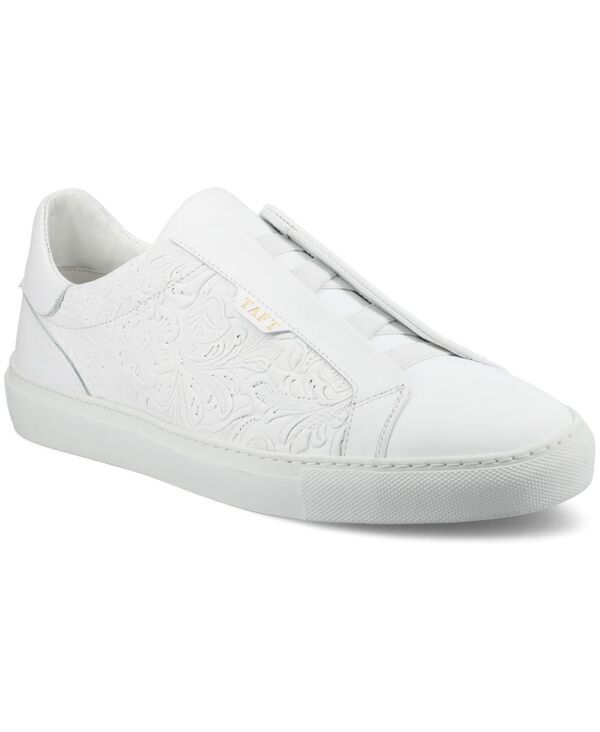 タフト メンズ シューズ スニーカー Taft Mens Jameslip On Sneakers White ホワイト