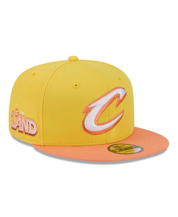 ニューエラ メンズ アクセサリー 帽子 New Era Mens Gold Cleveland Cavaliers 202526 City Edition Alternate 9FIFTY Snapb
