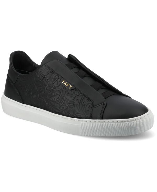 タフト メンズ シューズ スニーカー Taft Mens Jameslip On Sneakers Black ブラック