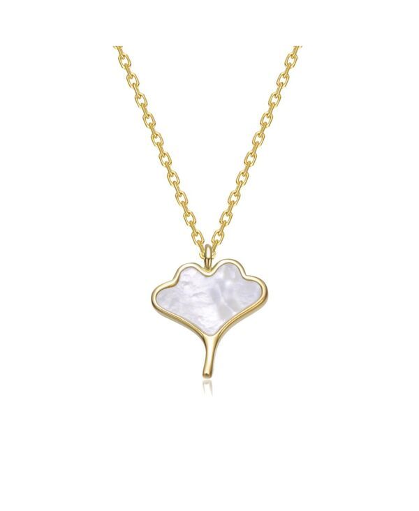 レイチェルグラウバー レディース アクセサリー ネックレス・チョーカー・ペンダントトップ レース Rachel Glauber Womens Plated with MotherofPearl Des