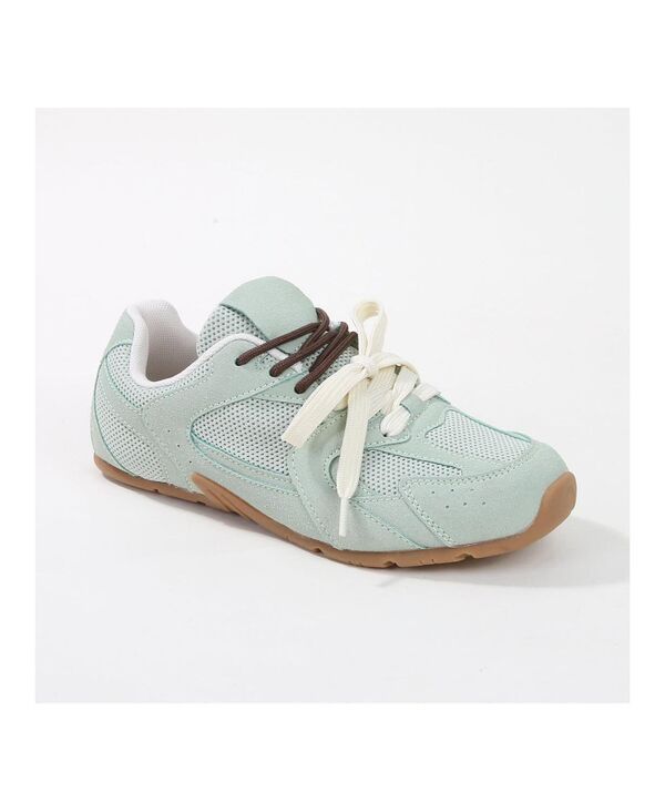 バーネス レディース シューズ スニーカー メッシュ BERNESS Lula Retro Mesh Sneakers Mint ミント