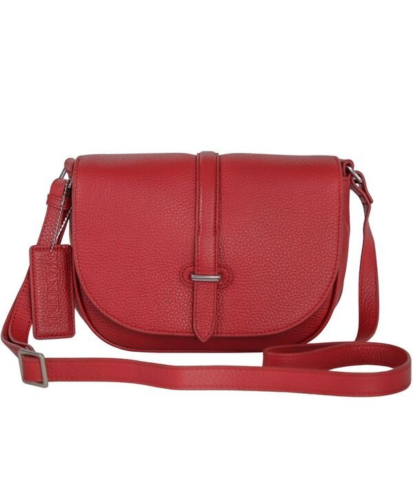 マンシーニ レディース バッグ ミニ Mancini Lisa Mini Crossbody Bag Red レッド 25,418円