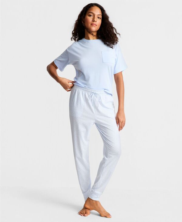 ステートオブデイ レディース アンダーウェア ナイトウェア パンツ State of Day Womens Jogger Pajama Pants XS3X Endless Marks