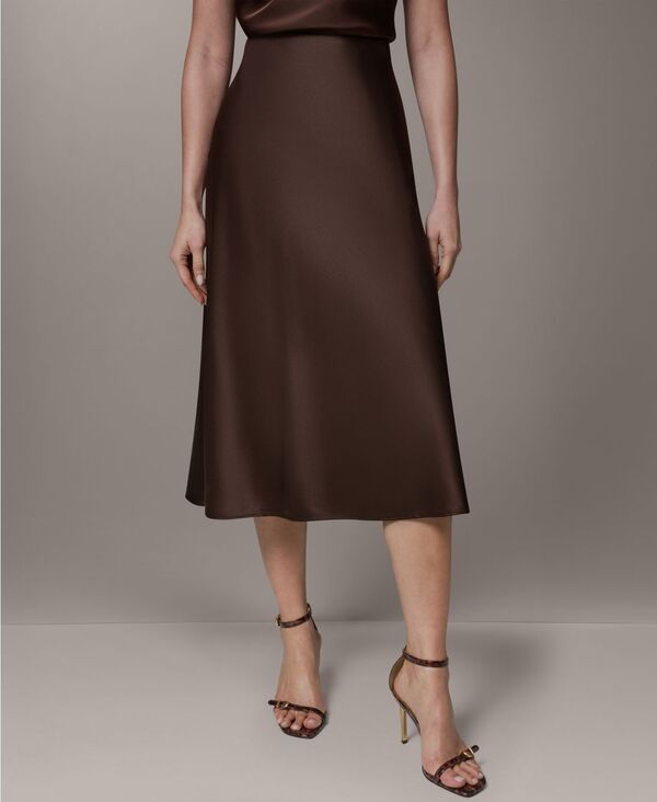 ダナ キャラン ニューヨーク レディース ボトムスカート ミディ Donna Karanew York Womens PullOn Midi Skirt Canyon