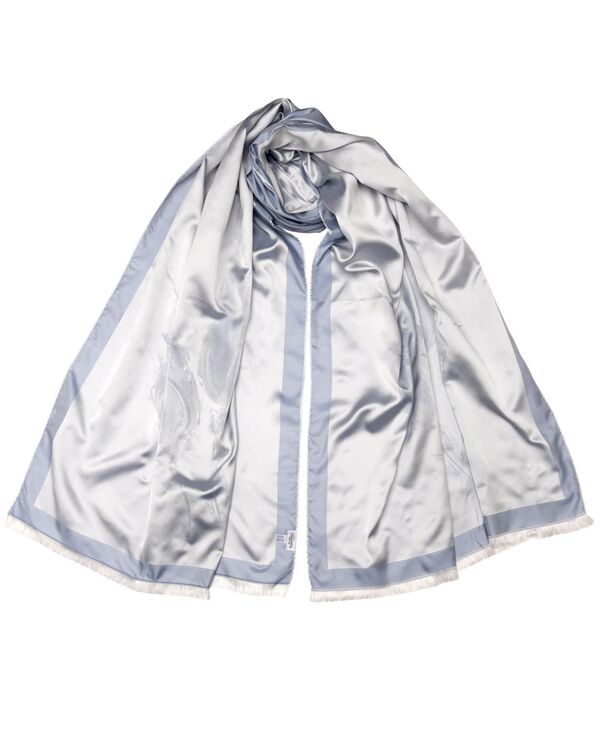 エリザベッタ レディース アクセサリー マフラー・ストール・スカーフ シルク Elizabetta Fortuna Silk ScarfShawl for Women Sky blue ブルー