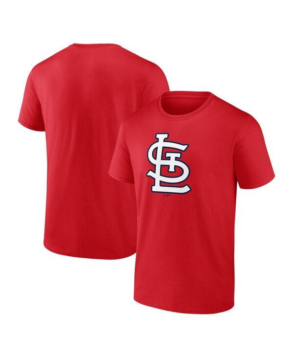 ロゴアスレチック メンズ トップス Tシャツ Logo Athletic Mens Red St Louis Cardinals Logo TShirt Red レッド