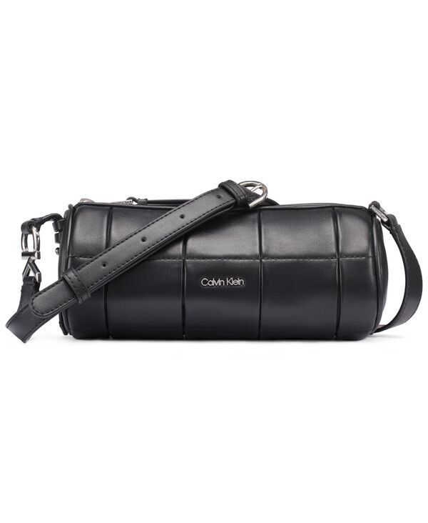 カルバンクライン レディース バッグ プリーツ Calvin Klein Tina Pleated Small Crossbody Handbag BlackSilver ブラック