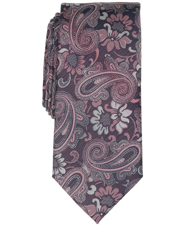 ペリーエリス メンズ アクセサリー ネクタイ Perry Ellis Mens Moreno Paisley Tie Pink ピンク