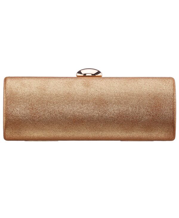 ニナ レディース バッグ Nina Xandra Barrel Minaudiere Small Clutchandbag Pure Gold ゴールド