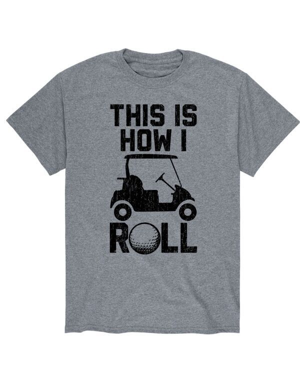 エアウェーブス メンズ トップス Tシャツ AIRWAVES Mens This How I Roll Short Sleeve TShirt Gray グレー