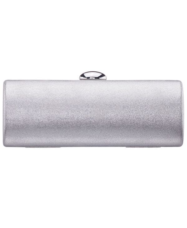 ニナ レディース バッグ Nina Xandra Barrel Minaudiere Small Clutchandbag Silver シルバー