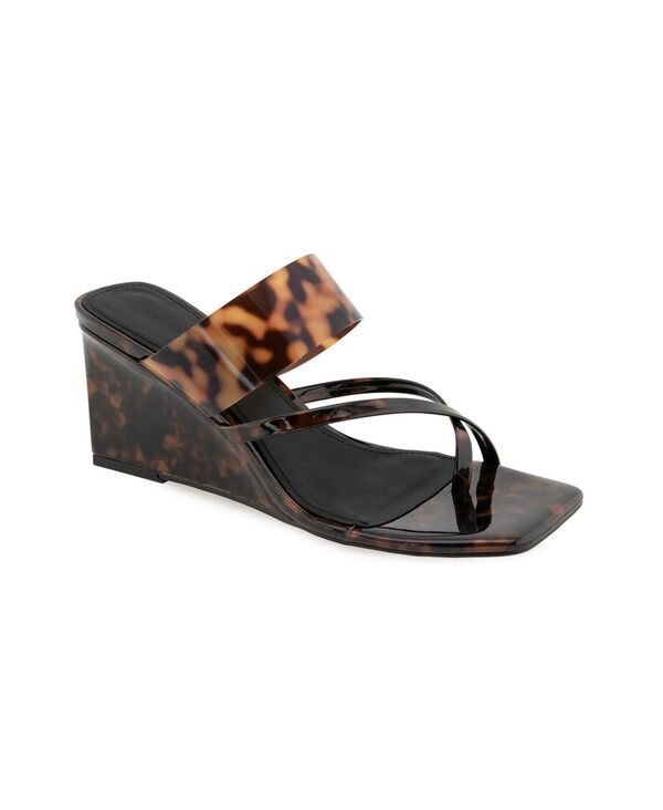レベッカミンコフ レディース シューズ サンダル Rebecca Minkoff Womens Danica Wedge Sandal Tortoise