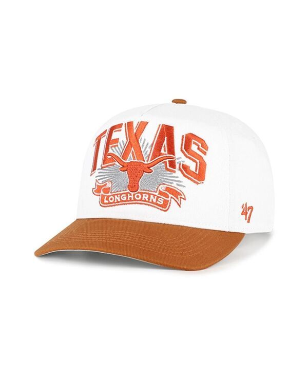 47 ブランド メンズ アクセサリー 帽子 47 Brand Mens Whitexas Longhorns Prime Play Hitch Adjustable Hat White ホワイト