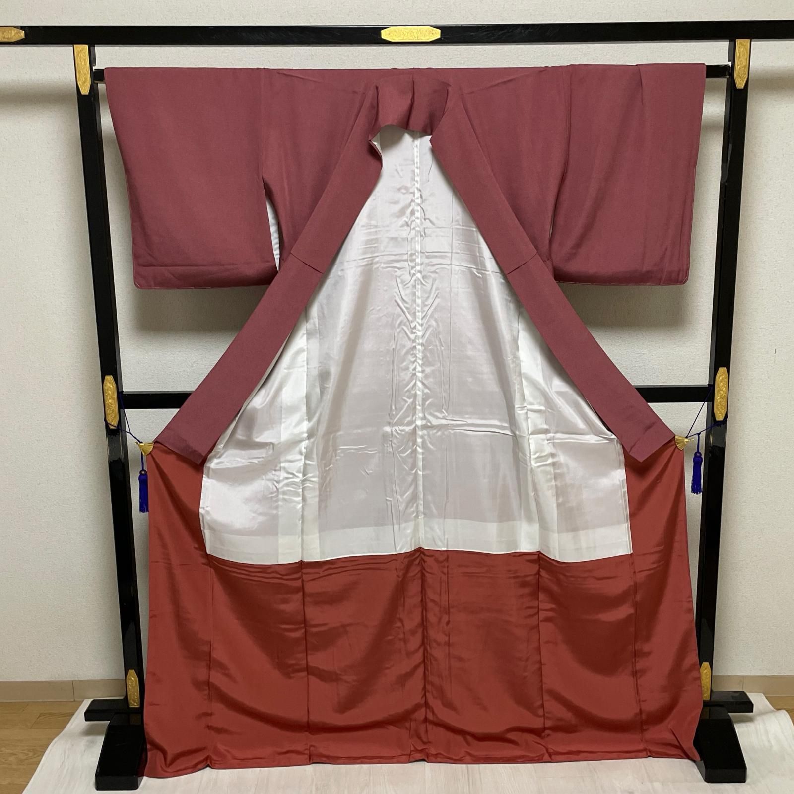 江戸小紋 鮫小紋 裄66 トールサイズ 着物 正絹 X-3872 - メルカリ