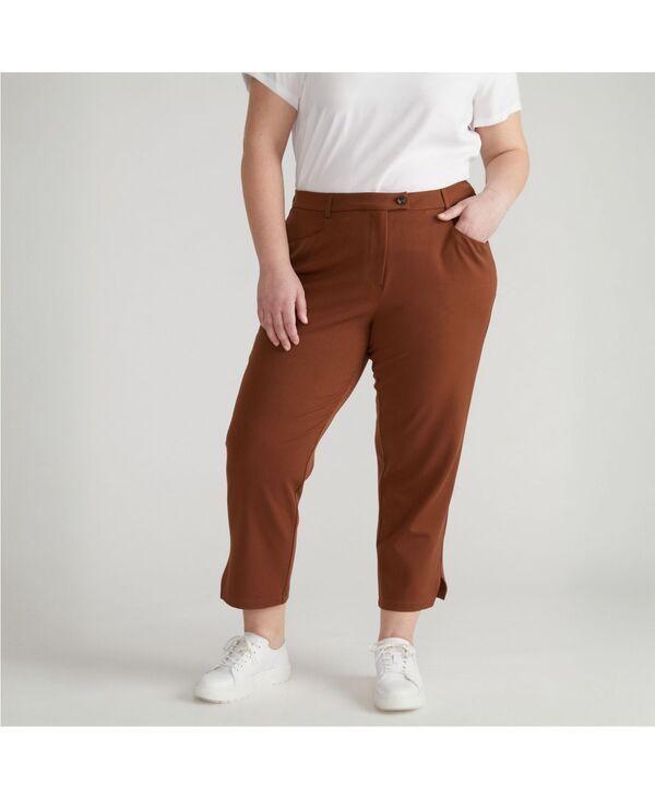 ユニバーサル スタンダード レディース ボトムス カジュアルパンツ プラスサイズ Universal Standard Womens Plusize All Day Mercer Tape red L