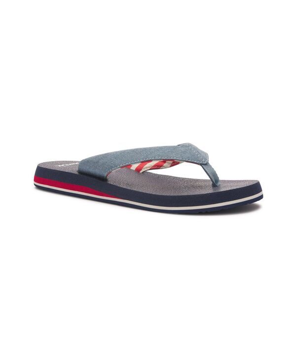 サヌーク レディース シューズ サンダル Sanuk Womens Yoga Mat II Sandals Rwb denim デニム