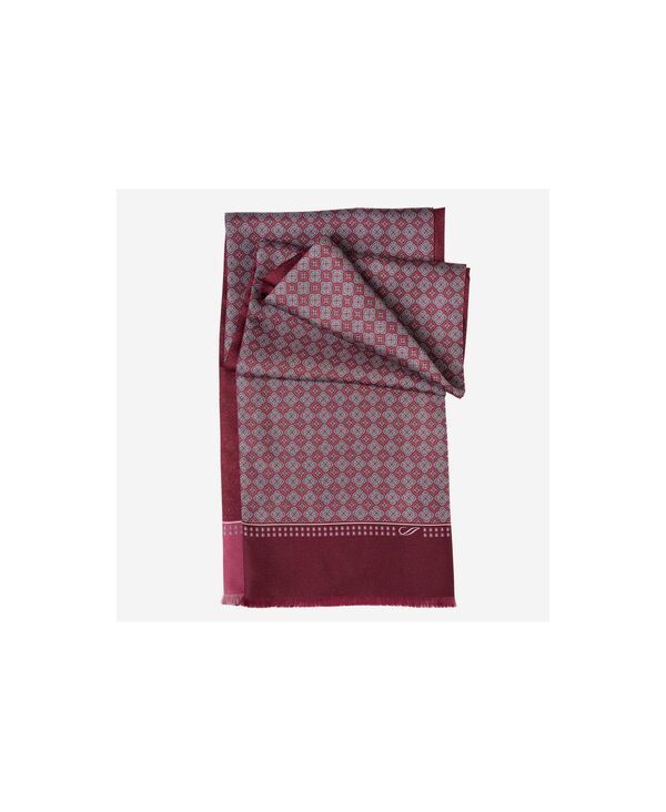 エリザベッタ メンズ アクセサリー マフラー・ストール・スカーフ シルク Elizabetta Palazzo Silk Scarfor Men Claret red レッド