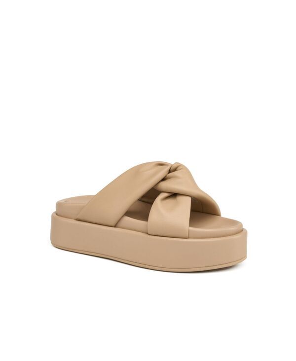 ジェースライズ レディース シューズ サンダル プラットフォーム レザー JSlides Womens Yvette Leather Platform Sandal No Color