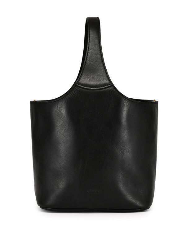 オールドトレンド レディース バッグ ミニ OLD TREND Napa Handcrafted Mini Bucket Handbag Midnight Black ブラック