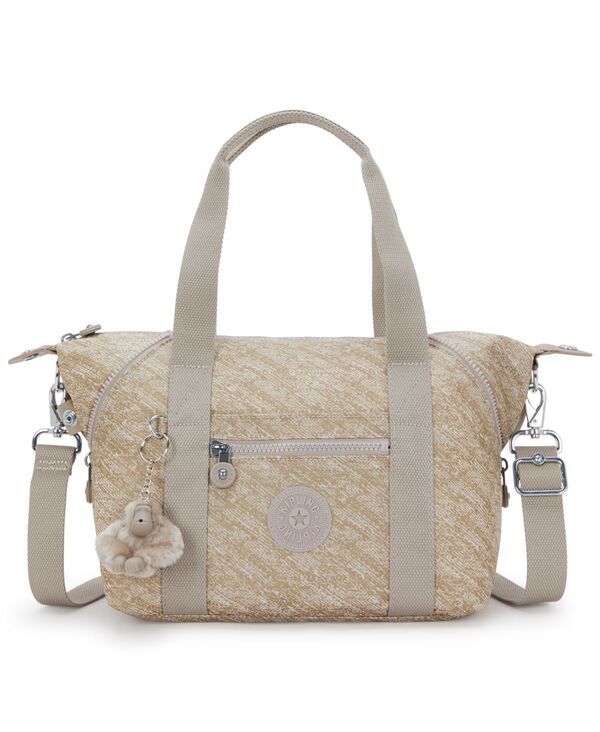 キプリング レディース バッグ プリント Kipling Art Large Printed Shoulder Handbag Brush Of Gold ゴールド
