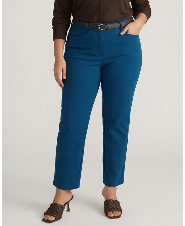 ユニバーサル スタンダード レディース ボトムス カジュアルパンツ プラスサイズ Universal Standard Plusize Long Cigarette Ponte Pants Deep