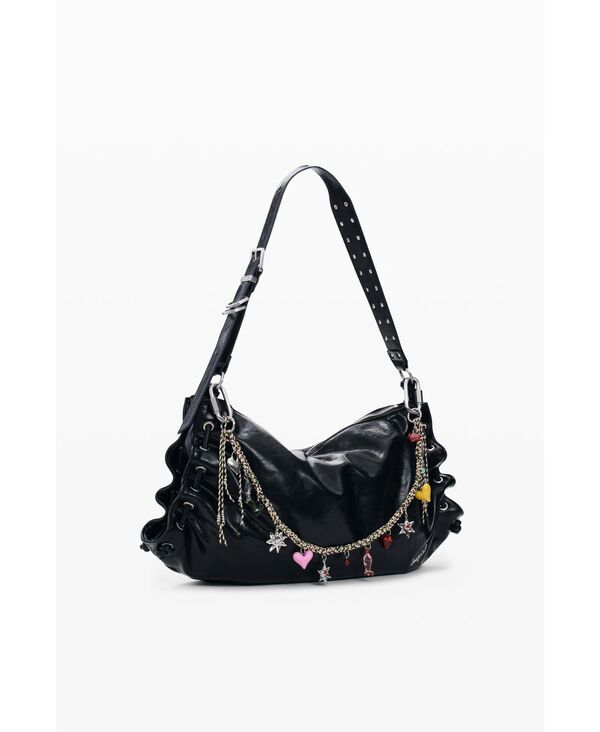 デジグアル レディース バッグ Desigual Womens CROSSBODY BAG Black ブラック