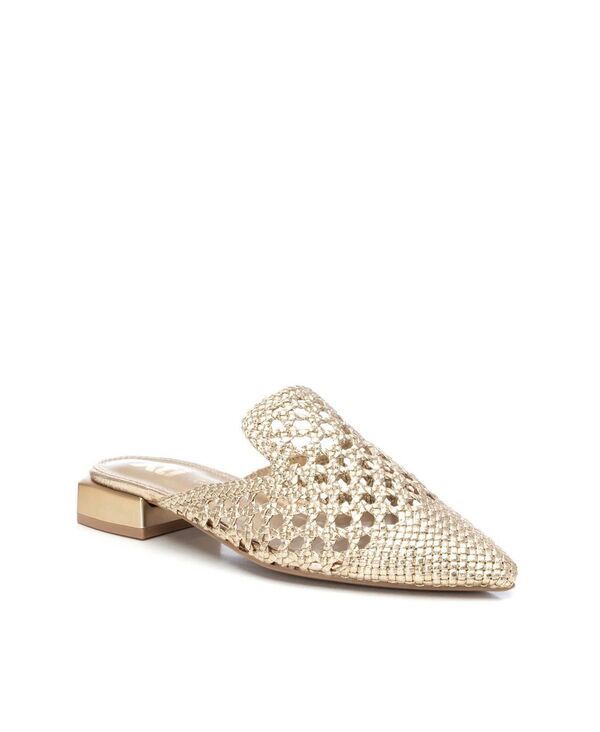 キシタイ レディース シューズ サンダル XTI Womens Braided Mules Gold ゴールド
