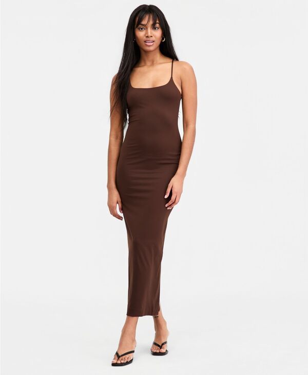 バースリー レディース トップス ワンピース Bar III Womens Camisole Bodycon Dress Bittersweet