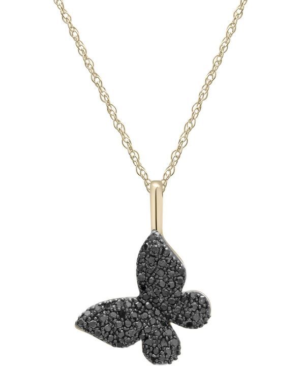 ラップド レディース アクセサリー ネックレス・チョーカー・ペンダントトップ レース Wrappediamond Butterfly Pendant Necklace 16 ctw in 14k Go