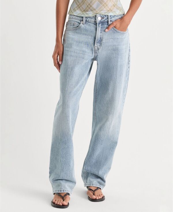 グッドアメリカン レディース ボトムス デニムパンツ プチ ジーンズ Good American Womens Good Petite 90 s MidRise StraightLeg Jeans I